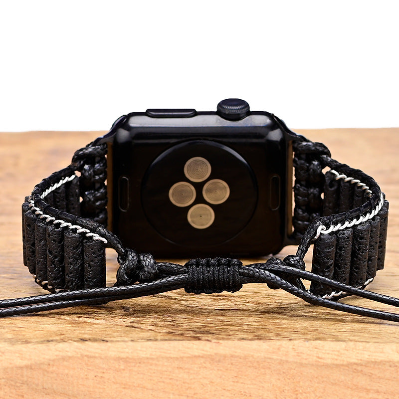 Resilient Lava Stone Apple Watch Strap